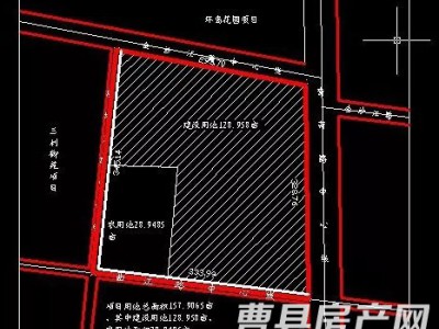 曹縣老中醫(yī)院片區(qū)兩宗土地房地產(chǎn)項目招商公告